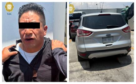 Detienen a hombre que amenazó con arma de fuego a automovilista en Coyoacán; portaba arma sin permiso