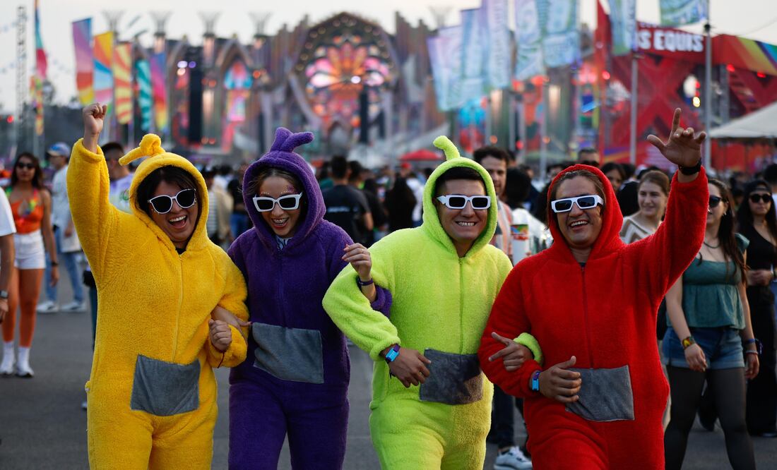 Así se vivió el último día del EDC México 2025. Foto: Yaretzy M. Osnaya EL UNIVERSAL