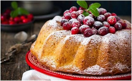 Prepara el mejor panqué de cereza sin azúcar añadida