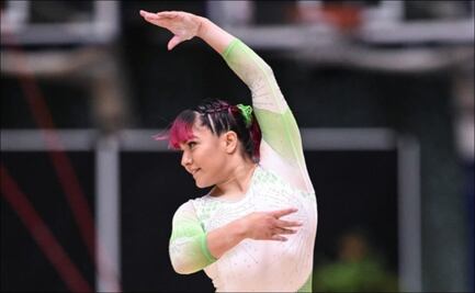 La gimnasta mexicana Alexa Moreno recibe felicitación de la Presidencia de la República