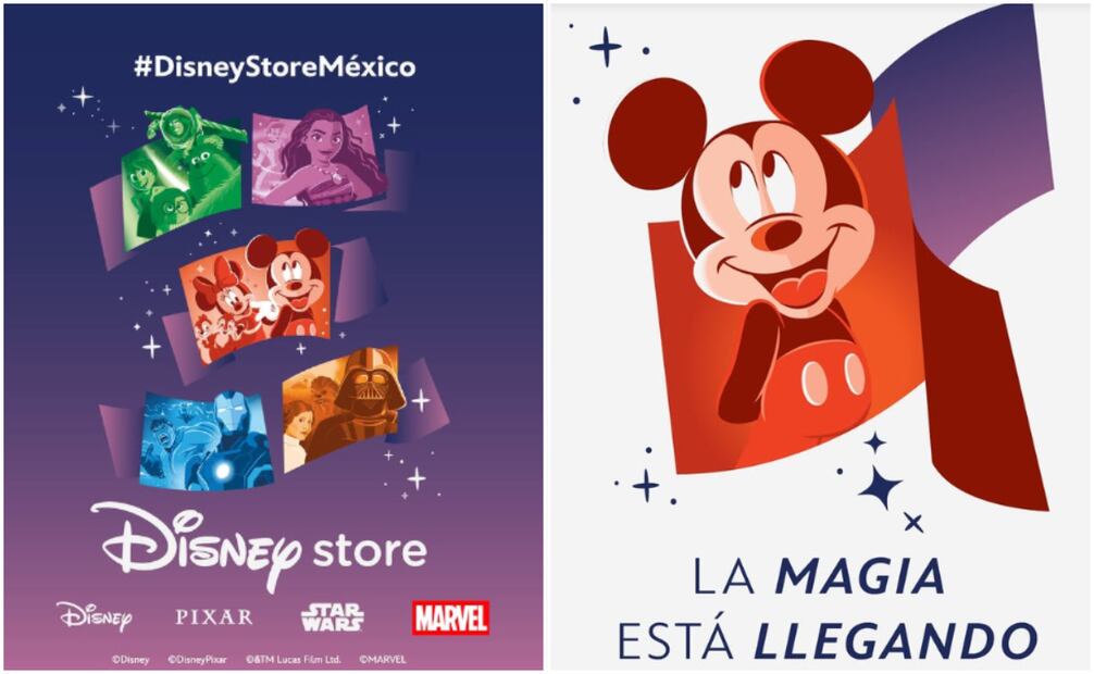 Disney Store llega a México, conoce todos los detalles acerca de la gran apertura y que productos puedes conseguir. Foto: Instagram