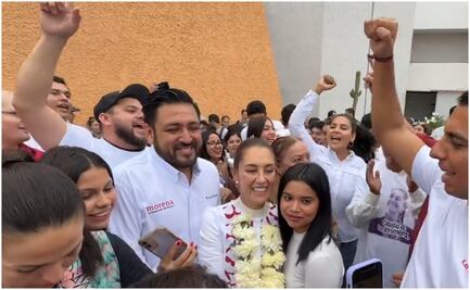 Sheinbaum asegura que no va a traicionar el legado de AMLO