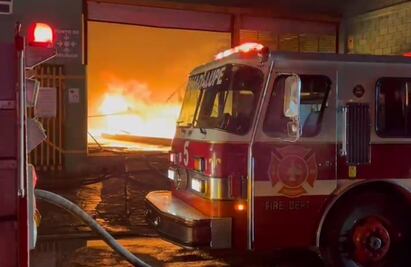 Incendio consume fábrica de aceites y grasas en San Nicolás de los Garza, NL 