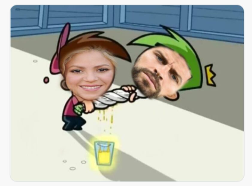Piqué se vuelve protagonista de memes tras la canción de Shakira