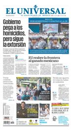 Portada impresa del 1 de julio de 2025