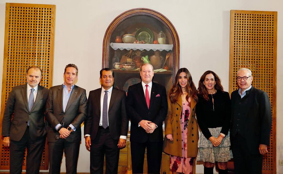 Sergio Gutiérrez Luna, presidente de la Mesa Directiva de la Cámara de Diputados, se reúne con ABM. Foto: Especial