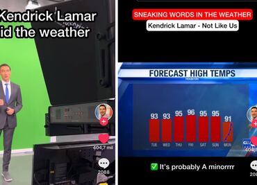 Presentador rapea al estilo de Kendrick Lamar mientras da el clima; sorprende con “Not Like Us”