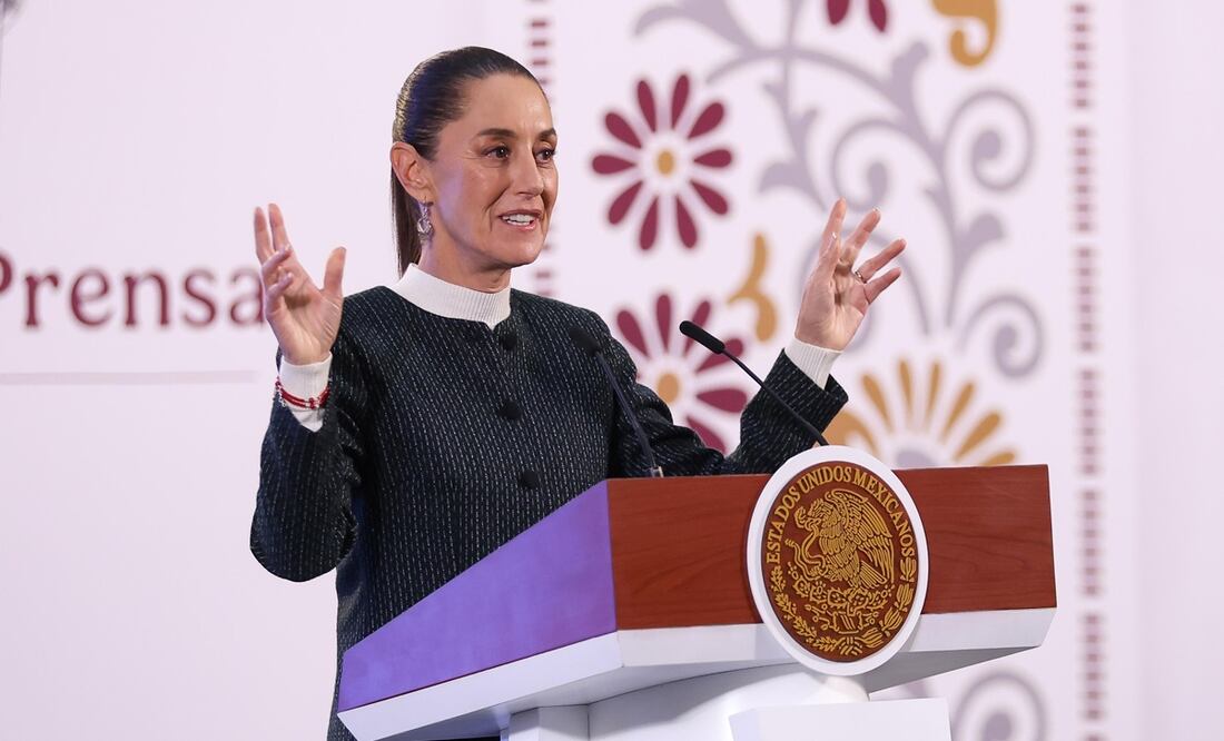 Conferencia mañanera de Claudia Sheinbaum del 31 de octubre. Foto: Hugo Salvador|El Universal