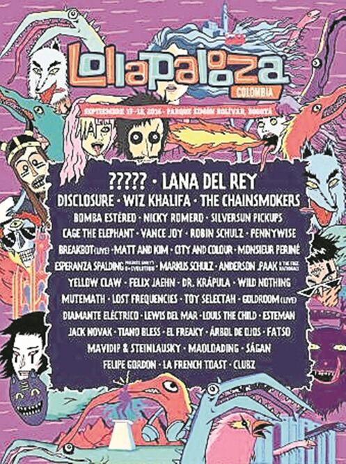El artista principal del evento canceló. Otros como Lana del Rey ya habían confirmado (FACEBOOK)