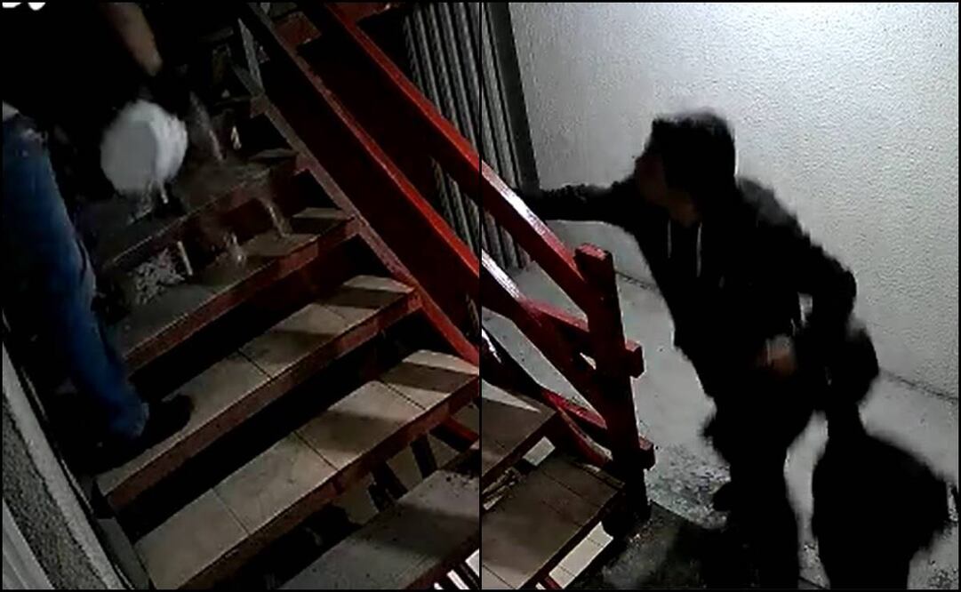 VIDEO: Sujeto arroja agua hirviendo a su vecino en Cuautitlán. Foto: Captura de video