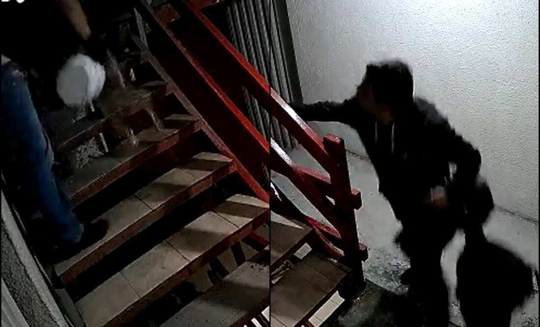 VIDEO: Sujeto arroja agua hirviendo a su vecino en Cuautitlán. Foto: Captura de video