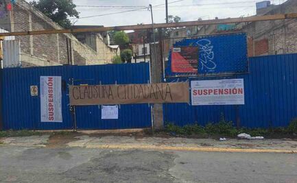Tras protesta vecinal, suspenden construcción de gasera en avenida San Mateo, Naucalpan
