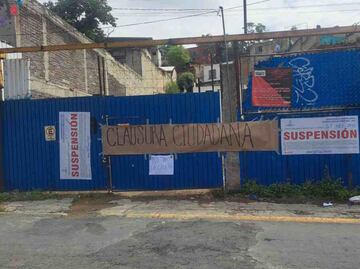 Tras protesta vecinal, suspenden construcción de gasera en avenida San Mateo, Naucalpan