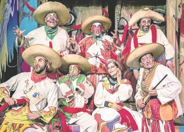 Ángeles, diablos y pastores se divierten a la mexicana