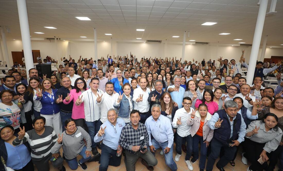 Marko Cortés se engalla; "el PAN gobernará nuevamente Puebla en 2024"