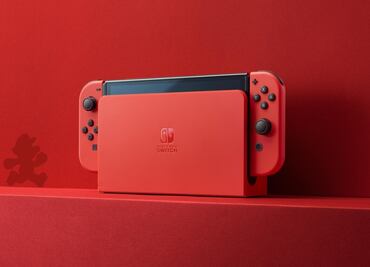 Así será la edición especial de la Nintendo Switch OLED de "Super Mario"
