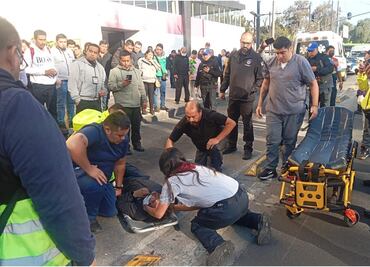 Unidad del Metrobús atropella a hombre en la estación Balderas de la Línea 3; esto sabemos