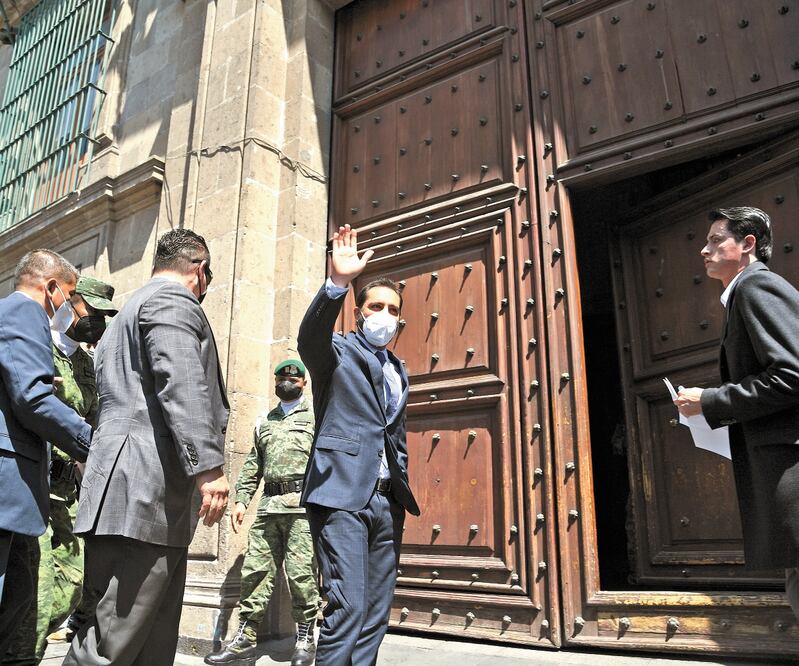 La convocatoria de gobernadores a Palacio Nacional fue pérdida de tiempo, señalan. Foto: ARCHIVO EL UNIVERSAL