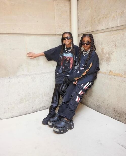 Cuánto cuestan los Crocs de North West, hija de Kim Kardashian