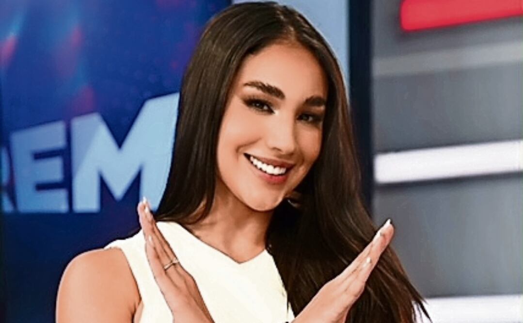 La reina de belleza trabaja en dos programas de TV Azteca a la vez. Foto: Azteca