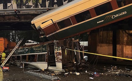 Reportan múltiples heridos y víctimas mortales tras accidente de tren en EU