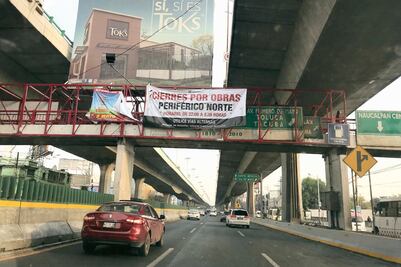 Hay 200 lámparas inservibles en segundo piso mexiquense, acusan