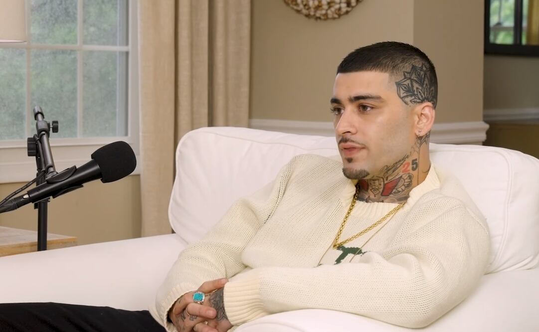 Zayn Malik en entrevista con Alex Cooper para el podcast “Call Her Daddy”. Foto: Spotify