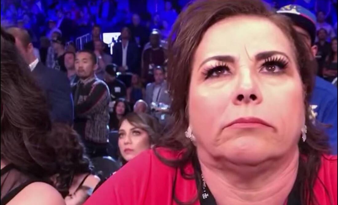 Internet. La madre de "Canelo" enojada por empate