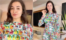 Kerolay Chaves, influencer brasileña cubre su cuerpo con más de mil estampas del Mundial