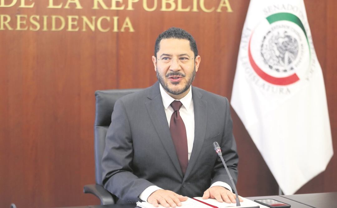 Presidente de Senado, Martí Batres (ARCHIVO. EL UNIVERSAL)