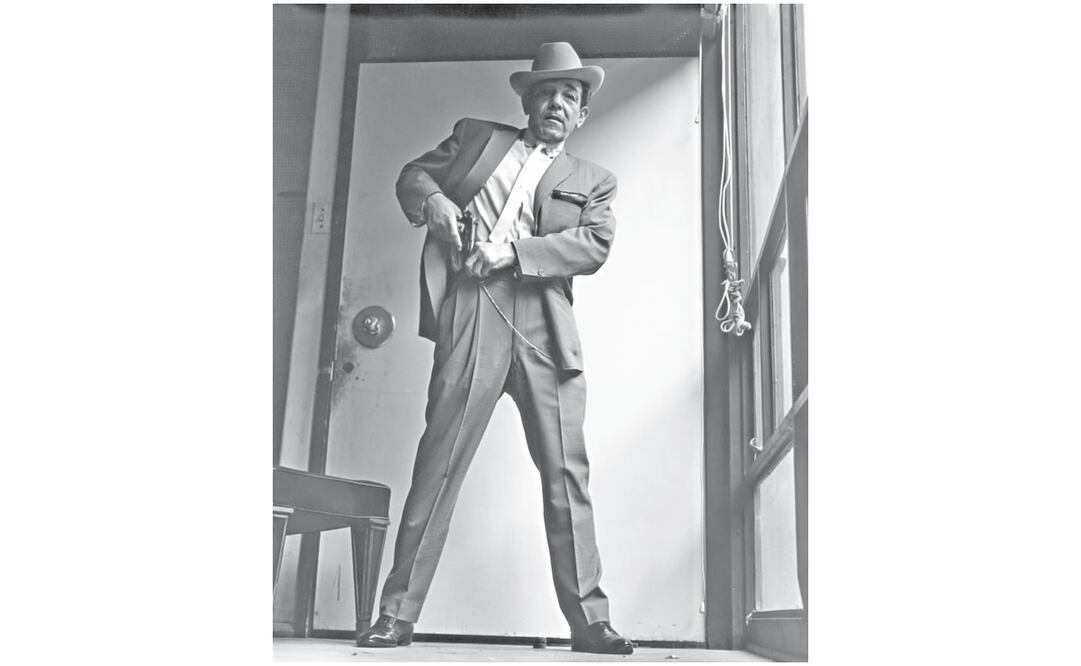 "Pistolero", fotografía de Rodrigo Moya. Foto: Especial