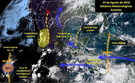 Estados del norte esperan hasta 40 grados