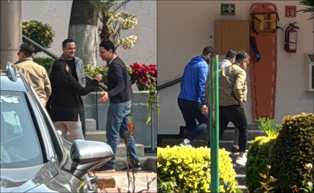 Víctor Velázquez llegó a la Noria “a poner orden”; platicará con los futbolistas de Cruz Azul / FOTOS: Edgar Enríquez - EL UNIVERSAL