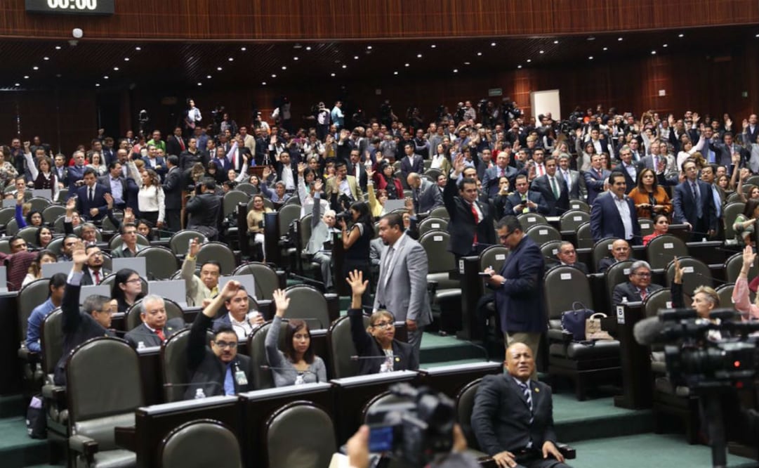 Pleno de San Lázaro. FOTO:@Mx_Diputados