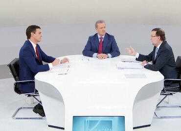 Corrupción centra duro debate entre Rajoy y el líder socialista