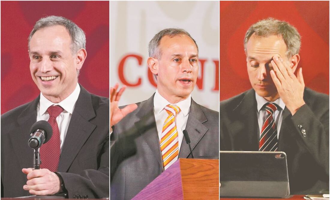 Hugo López-Gatell Ramírez, subsecretario de Salud, ha encabezado la mayoría de las conferencias nocturnas sobre Covid-19, en las que han generado confusión las estimaciones basadas en el modelo Centinela, el número de casos graves y el pico máximo de cont