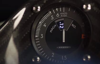 Pagani muestra adelanto de un automóvil inspirado en aviones