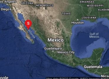 Reportan sismo de magnitud 5.1 en Santa Rosalía en BCS