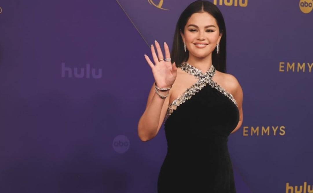 La actriz y cantante Selena Gómez en la premier en los Emmy 2024. Foto: Instagram oficial.