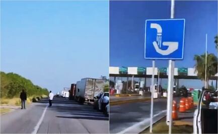 Enfrentamiento entre grupos criminales bloquea la autopista Reynosa-Monterrey 