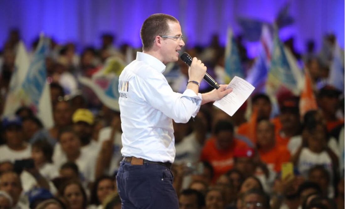 Ricardo Anaya, candidato presidencial de la coalición Por México al Frente. Foto: Ariel Ojeda/EL UNIVERSAL