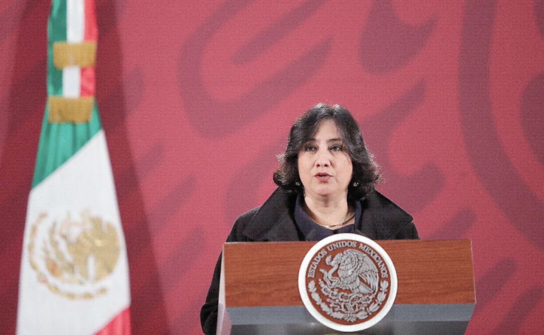 Irma Eréndira Sandoval is the head of the Public Affairs Ministry - Photo: Ivan Stephens/EL UNIVERSAL
