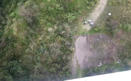 Hallan cadáver decapitado en barranca de Atizapán 