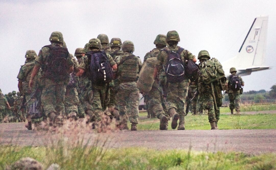 Ejército mexicano. Imagen ilustrativa. Foto: EL UNIVERSAL