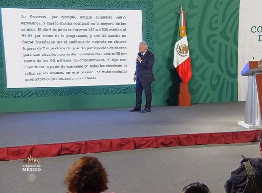 La mañanera de AMLO, 2 de julio, minuto a minuto