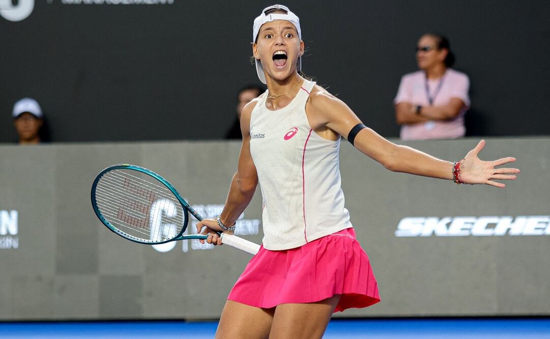 Emiliana Arango vence a Elsa Jacquemot y se convierte en la primera finalista / Foto: Guadalajara Open