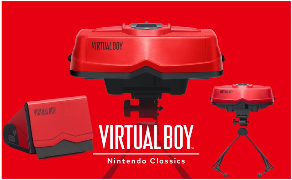 Nintendo anunció el regreso de "Virual Boy", estará disponible el 17 de febrero de 2026. Foto: Nintendo