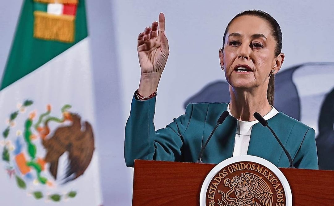 La presidenta Claudia Sheinbaum anunció ayer el fortalecimiento de la Comisión Nacional de Búsqueda y de la Comisión Ejecutiva de Atención a Víctimas, así como cuatro iniciativas de reforma a diversas leyes, como parte del plan de combate a las desapariciones. (18/03/2025) Foto: Berenice Fregoso / El Universal