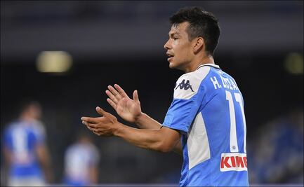 El Napoli pretende prestar al "Chucky" Lozano, gratis