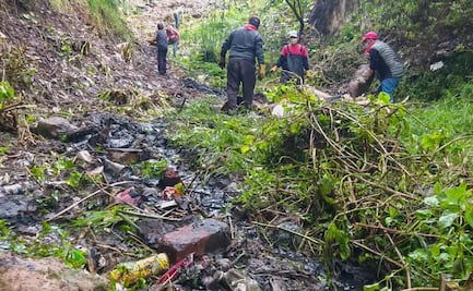 Inician las jornadas de limpieza y recolección de residuos sólidos en barrancas de la CDMX